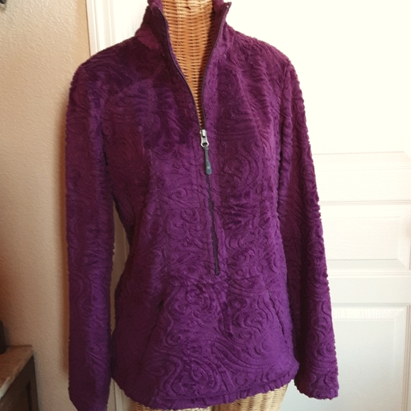 Athleta 3/4 Zip Activewear Fleece Jacket - Picture 1 of 9